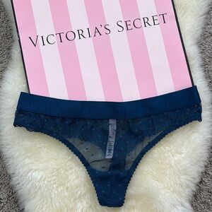 NWOT Victoria's Secret Blue Bottoms Classic Comfort